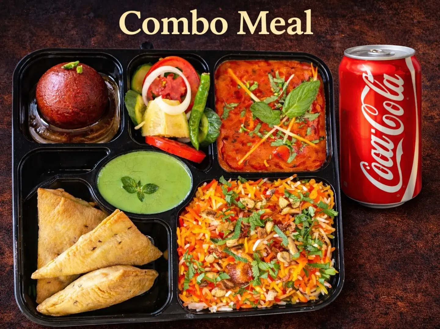 صندوق تكا ماسالا للغداء والعشاء