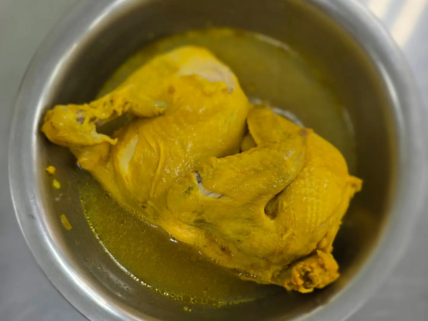 Half Boiled Chicken