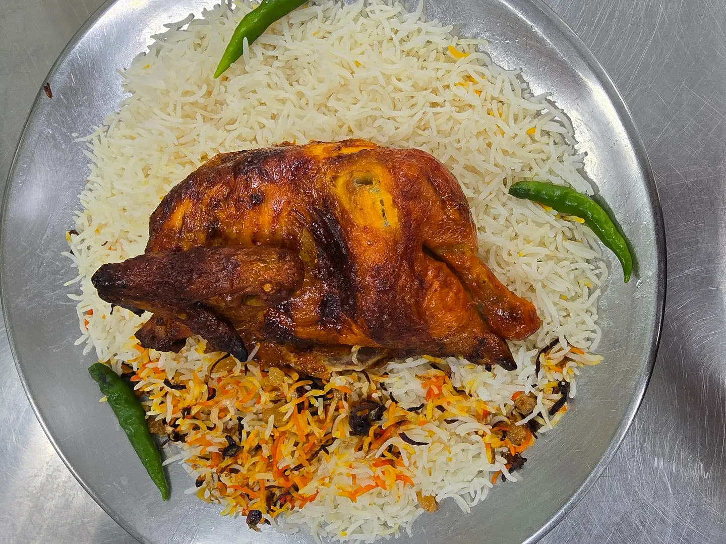 Half Grilled Chicken