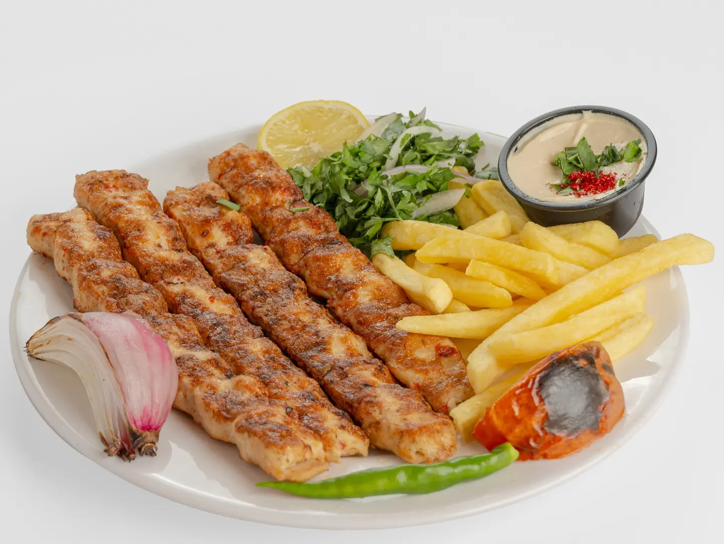 صحن كباب دجاج