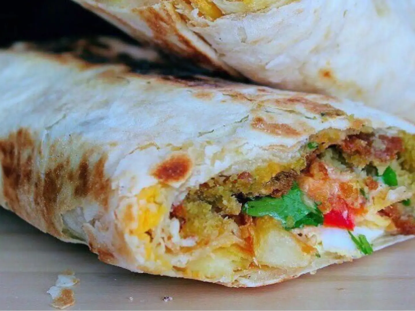 فلافل لبنه وخضار صاج