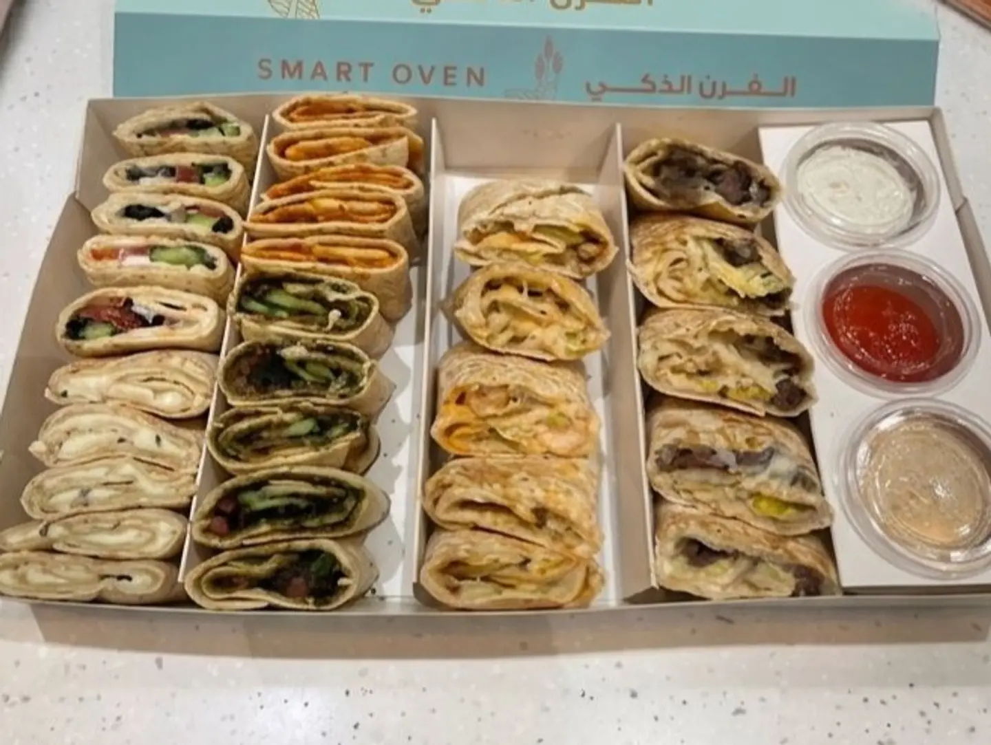 Mixed Saj Box With Meat And Chicken