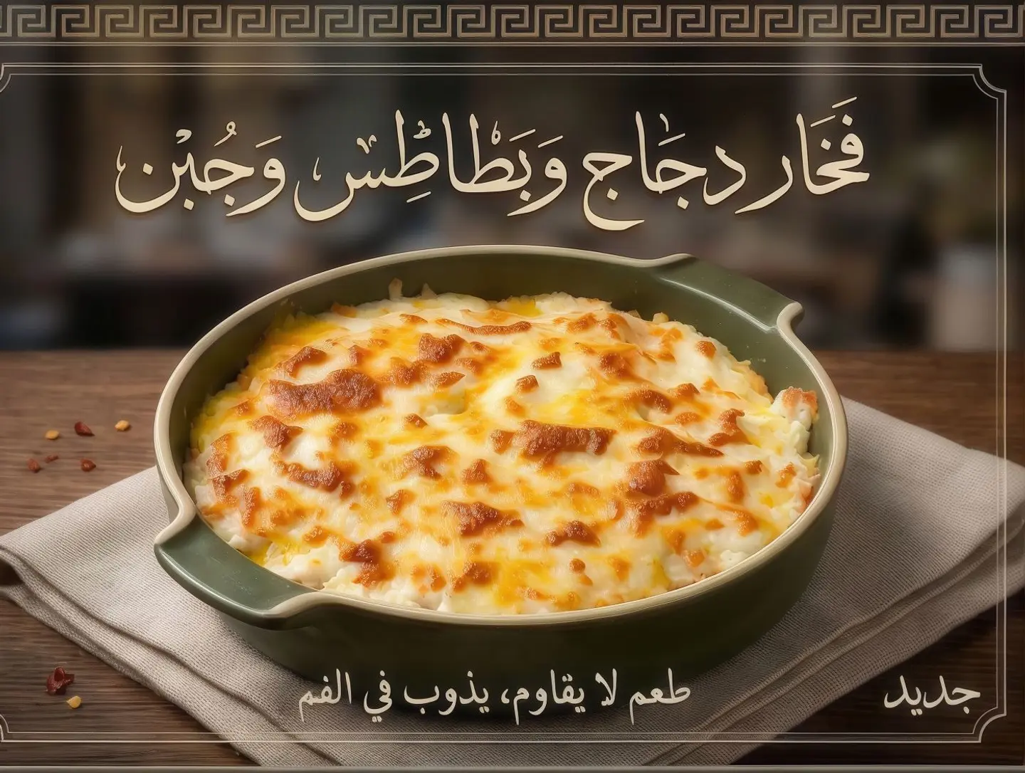 Chicken, Potato And Cheese Casserole