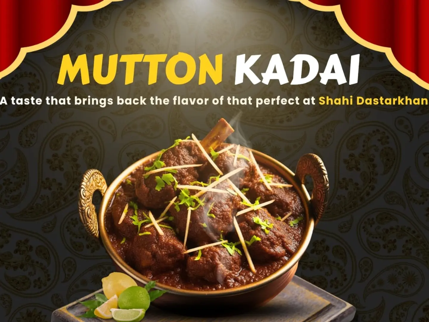 لحم ضأن كاداي (نصف)