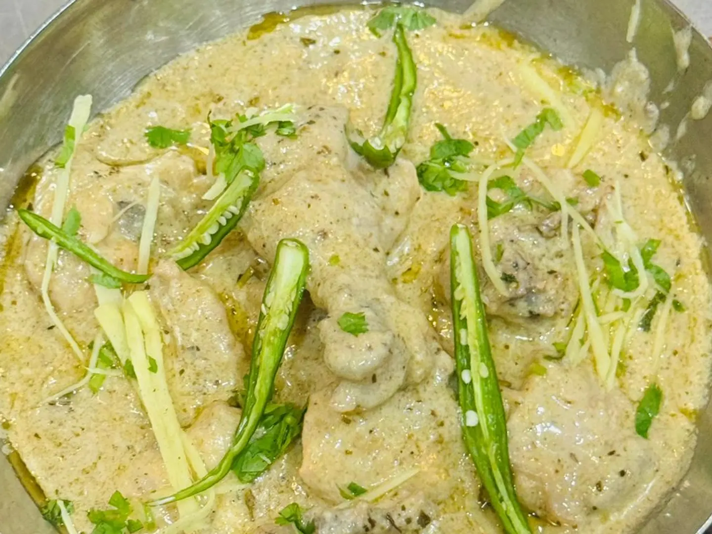 Chicken Karhai White Full