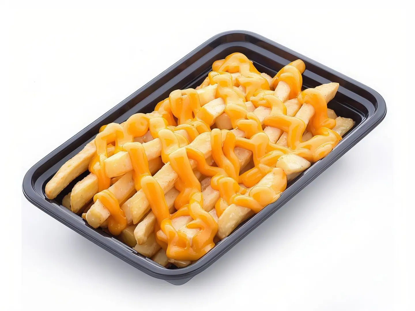 Large Fries Plate With Cheese