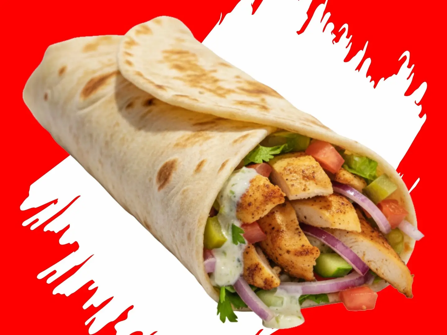 ساندويتش ستيك دجاج مشوي