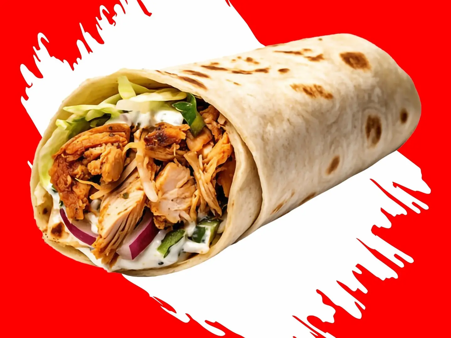 شاورما دجاج صغيرة