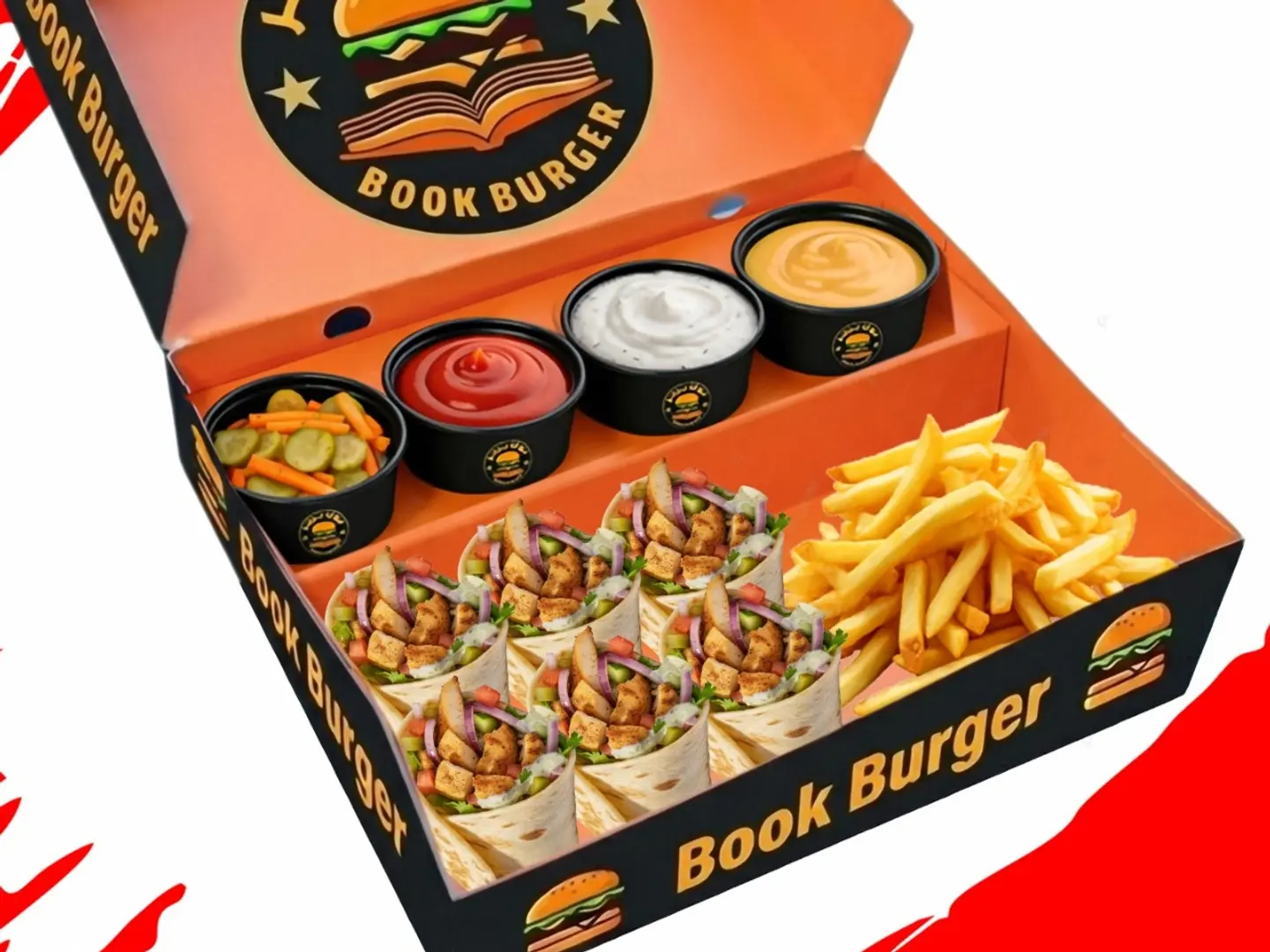 شطيرة لحم مشوي على الطريقة العربية