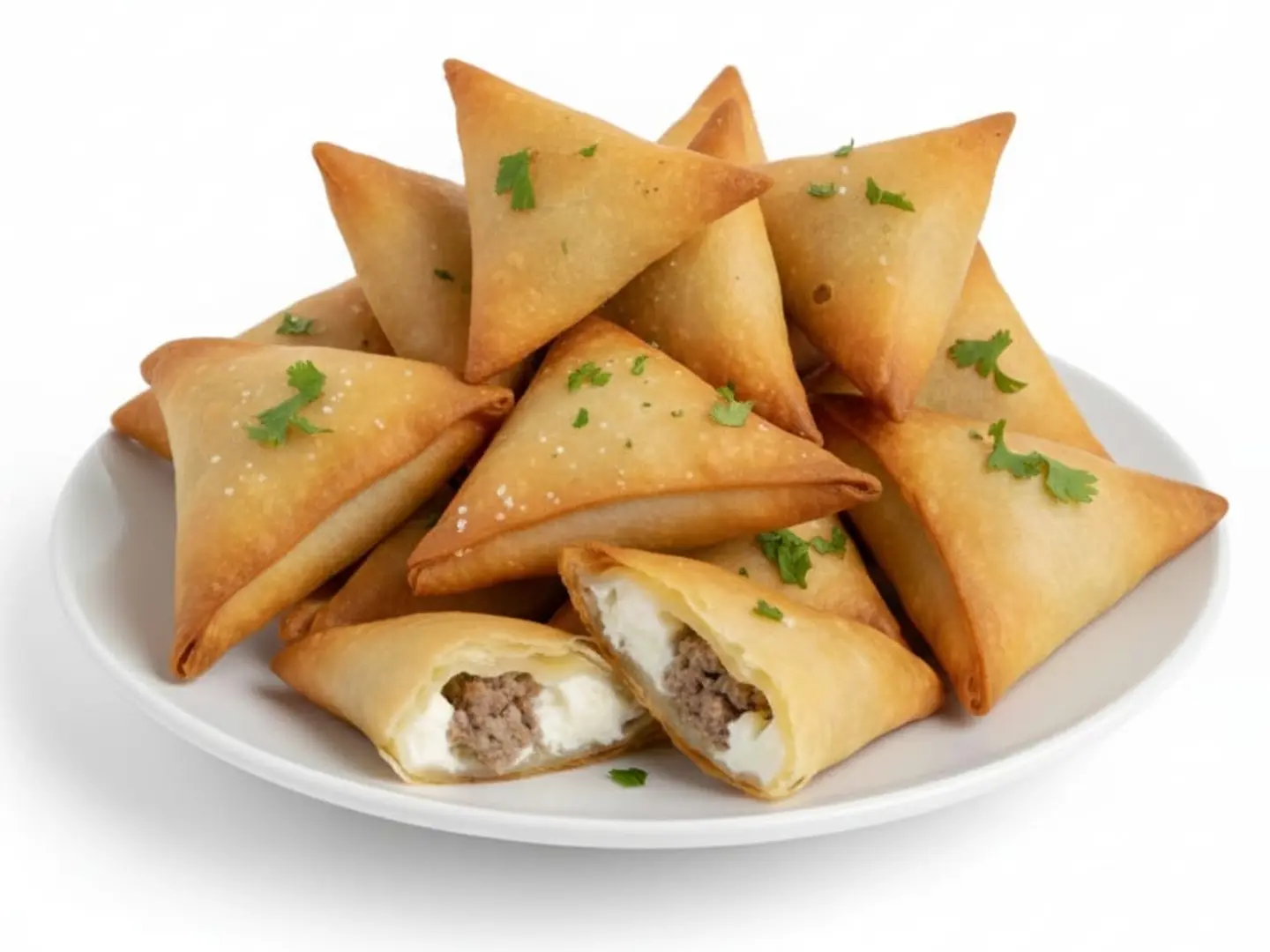 طبق سمبوسة بالجبن 10 قطع