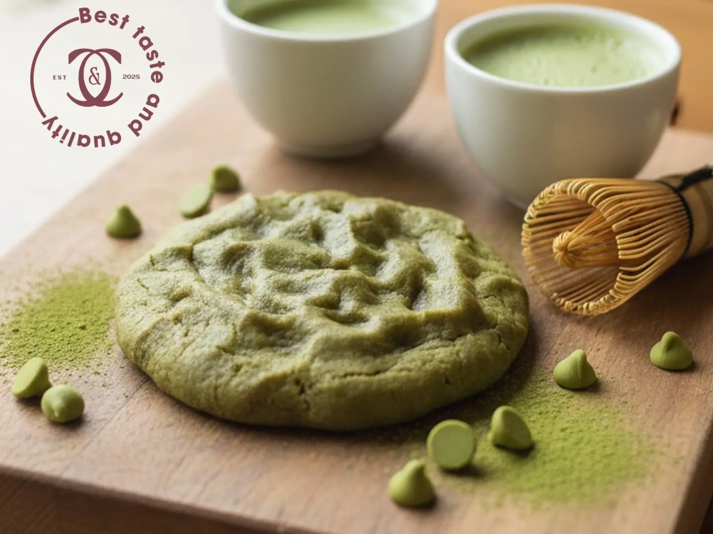 Japanese Matcha Cookies