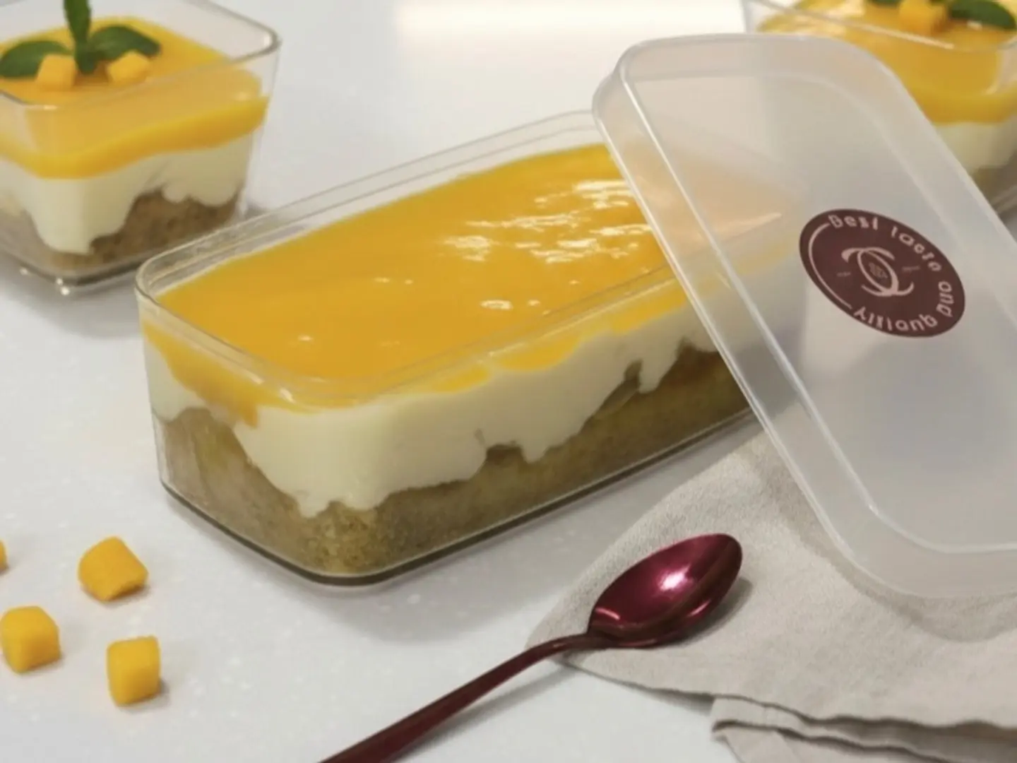 Mango Trifle Cake