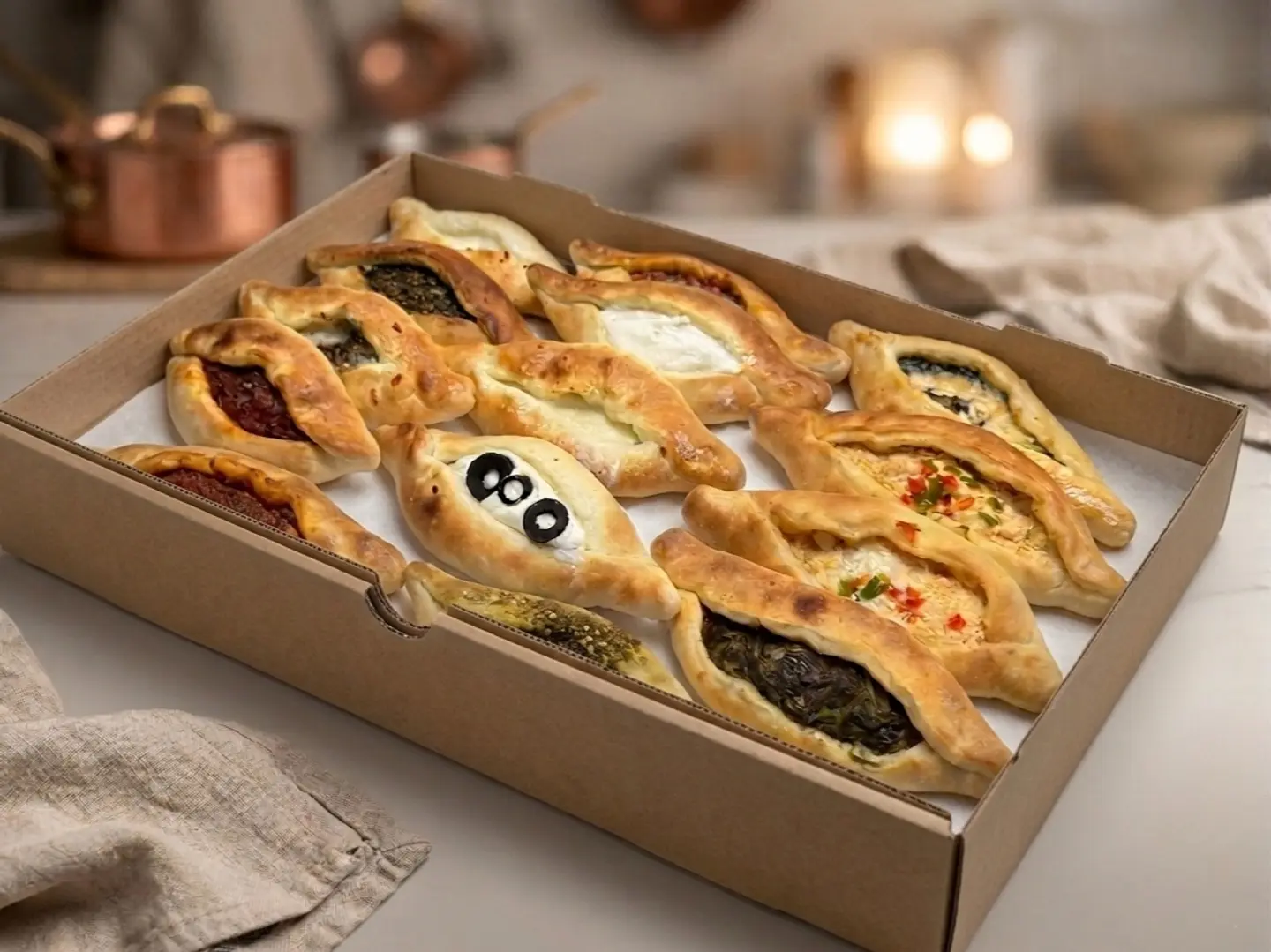 Small Pastries, 24 Pieces