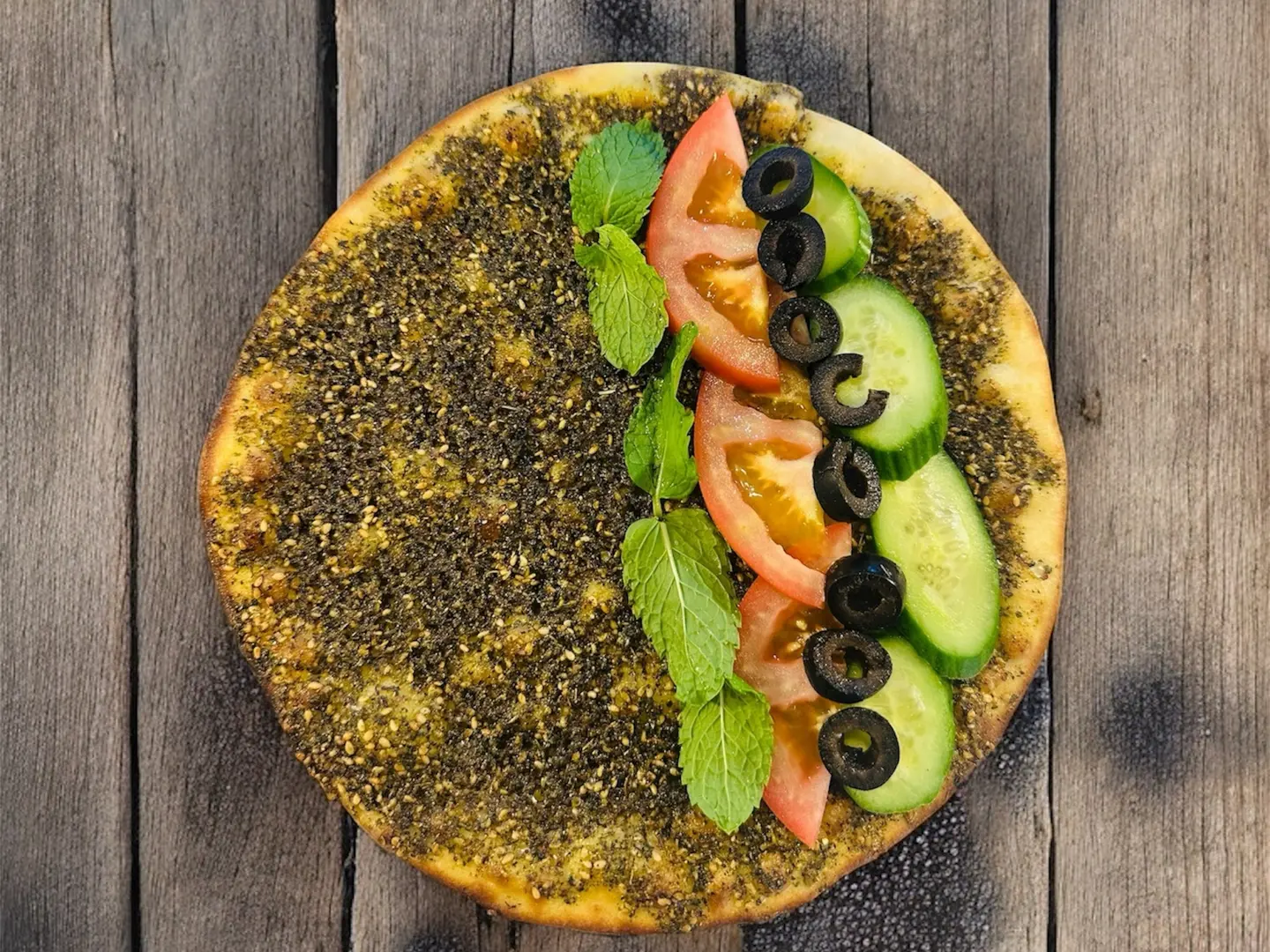 Zaatar & Vegetables