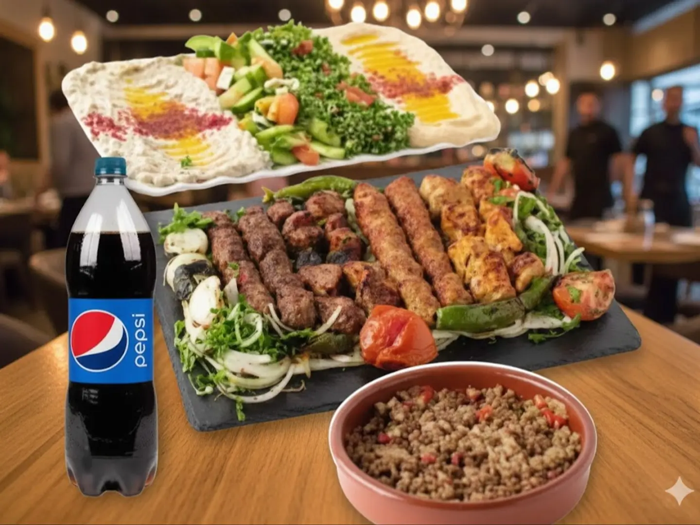 وجبة نصف كيلو مشكل