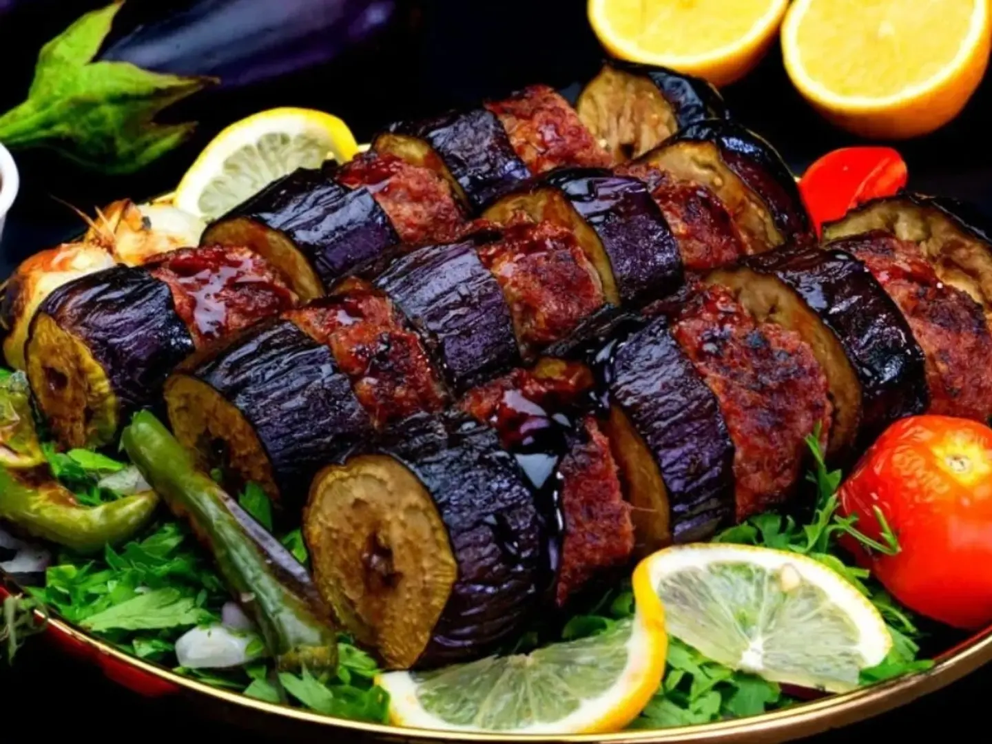 كباب باذنجان - كيلو