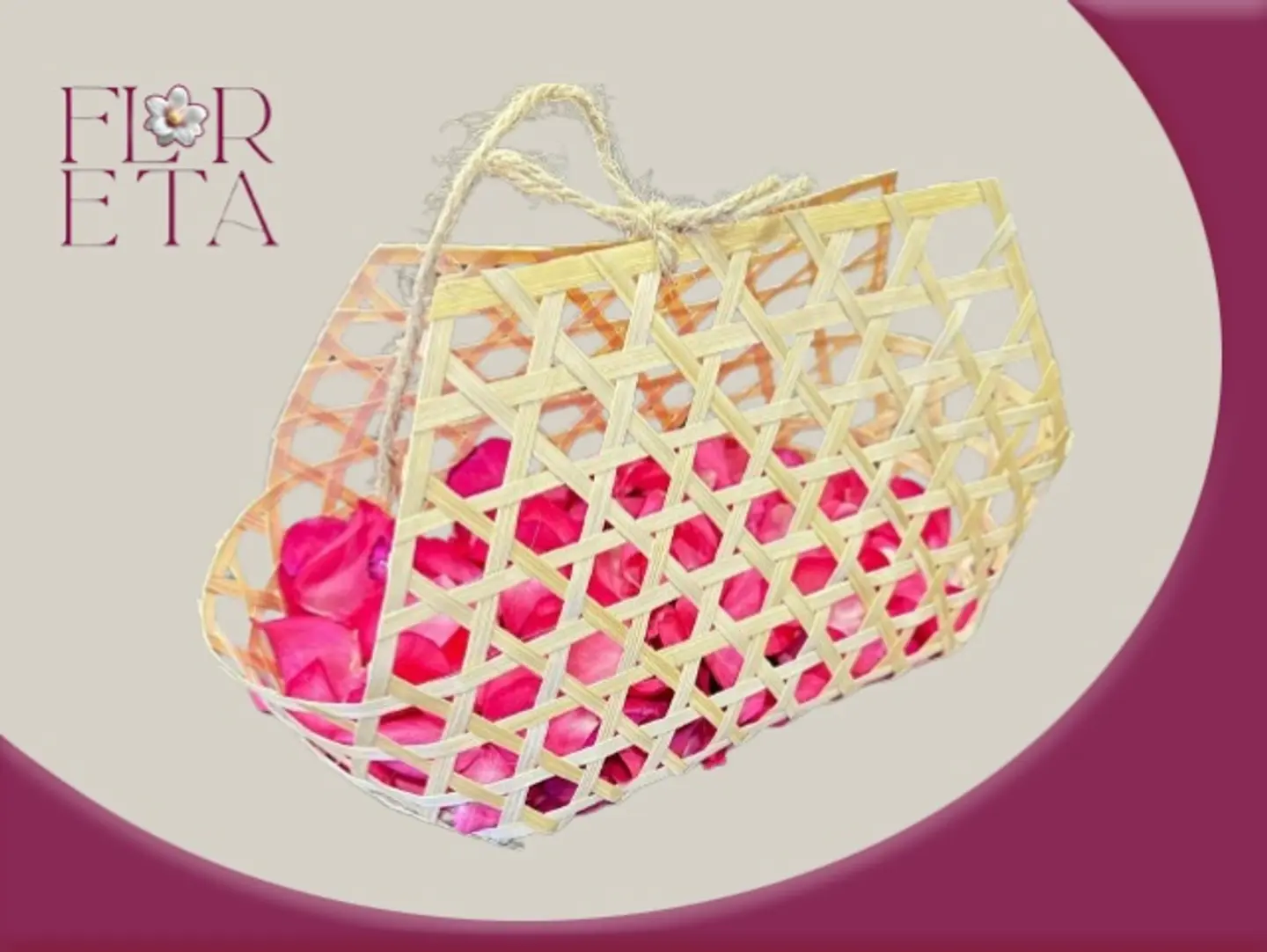 A Basket Of Assorted Flowers