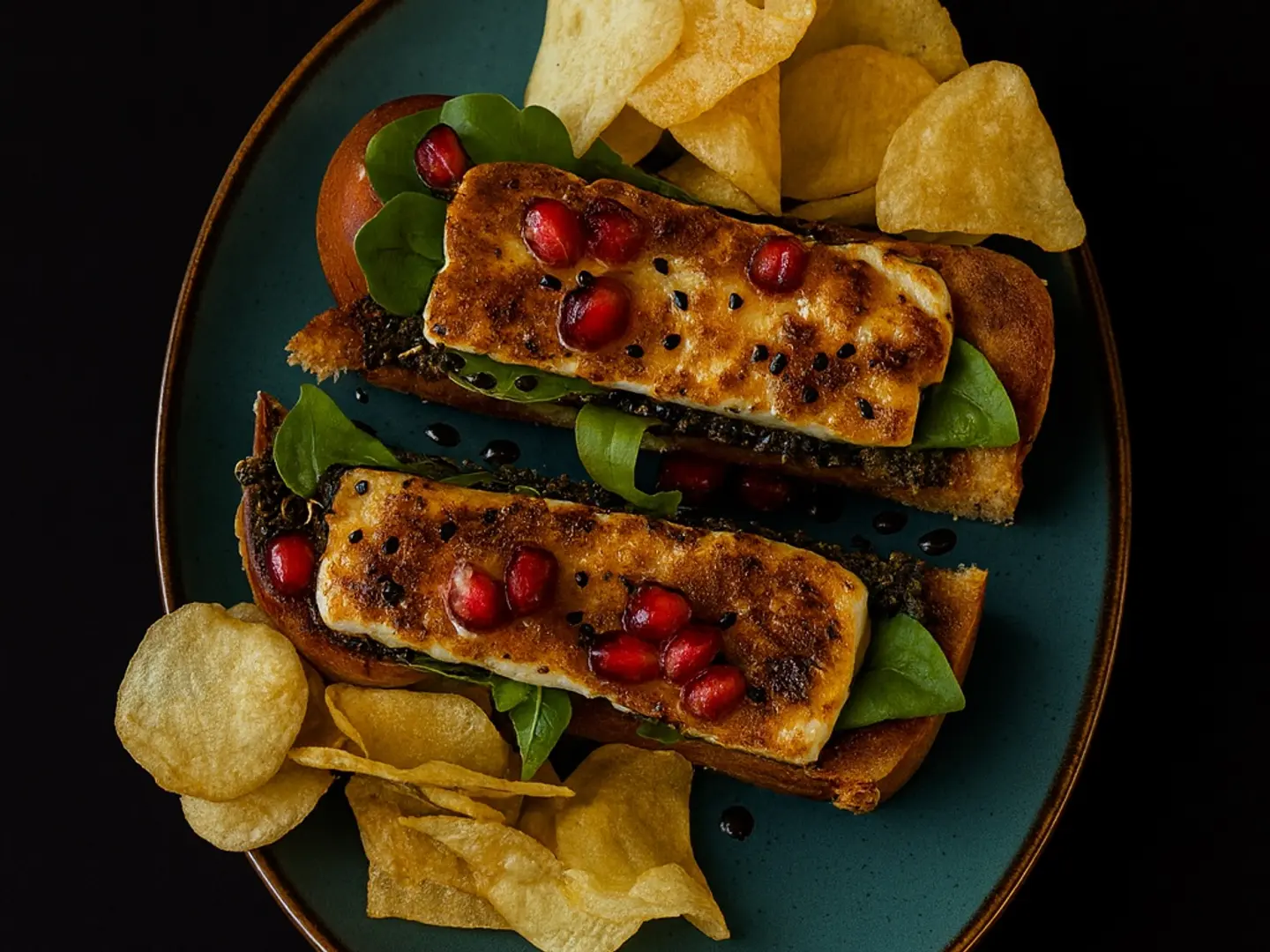 ساندويتش حلوم مشوي