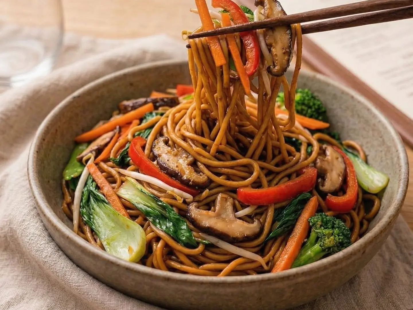 Mixed Vegetable Noodles