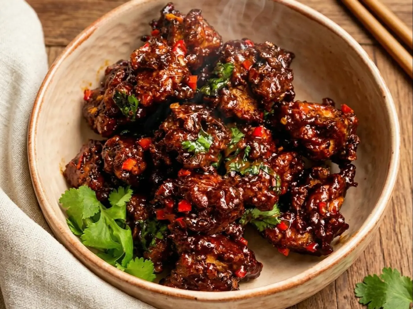 Glazed Chili Chicken