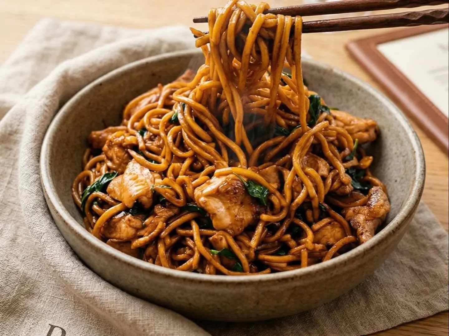 Chicken Vegetable Noodles
