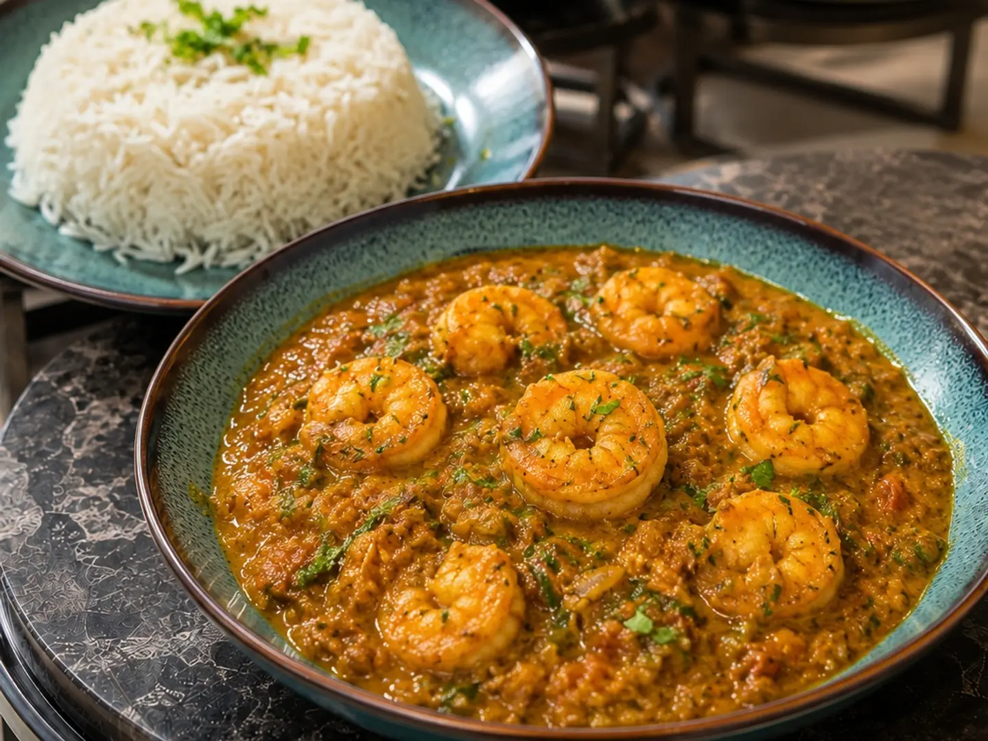 Shrimp With The Chef's Special Blend