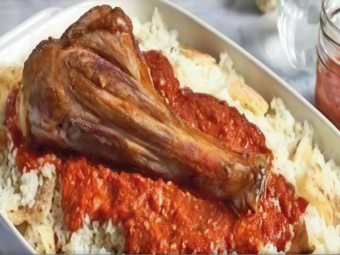 Lamb Shank Fatteh, Muzza, Or Roasted Or Oven