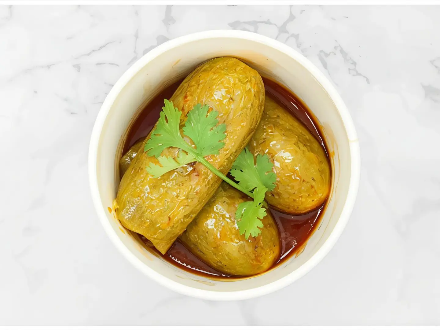 صحن محشي كوسا صغير