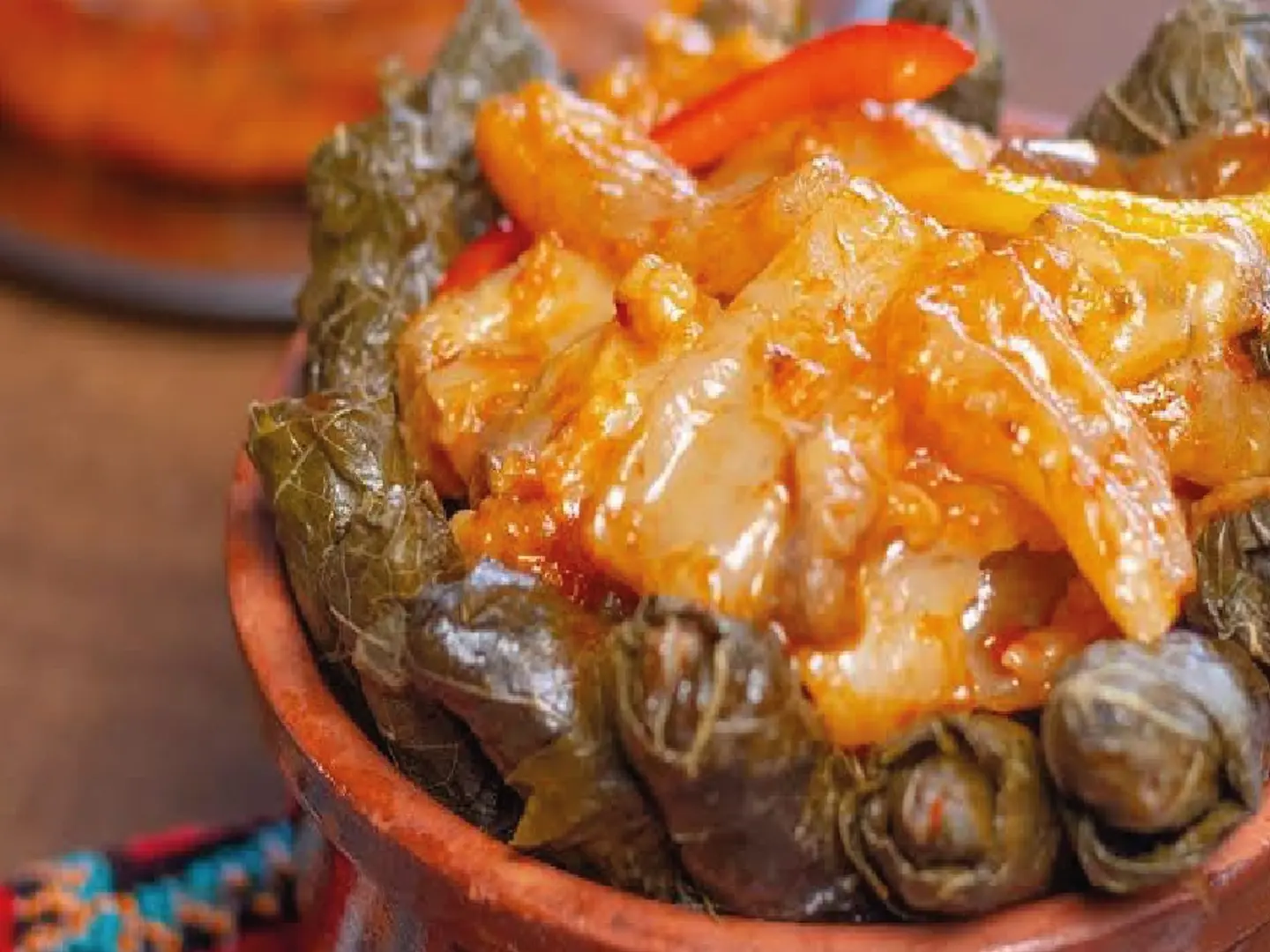 طاجن كوارع بالورق العنب