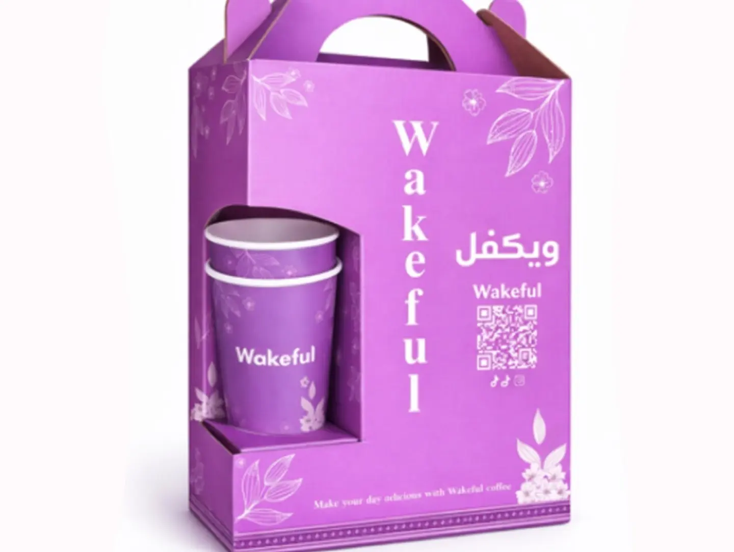 بوكس قهوة لتر ونص (10 اكواب)