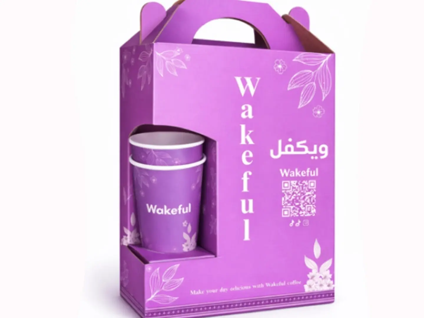 بوكس كركديه لتر ونص (10اكواب)