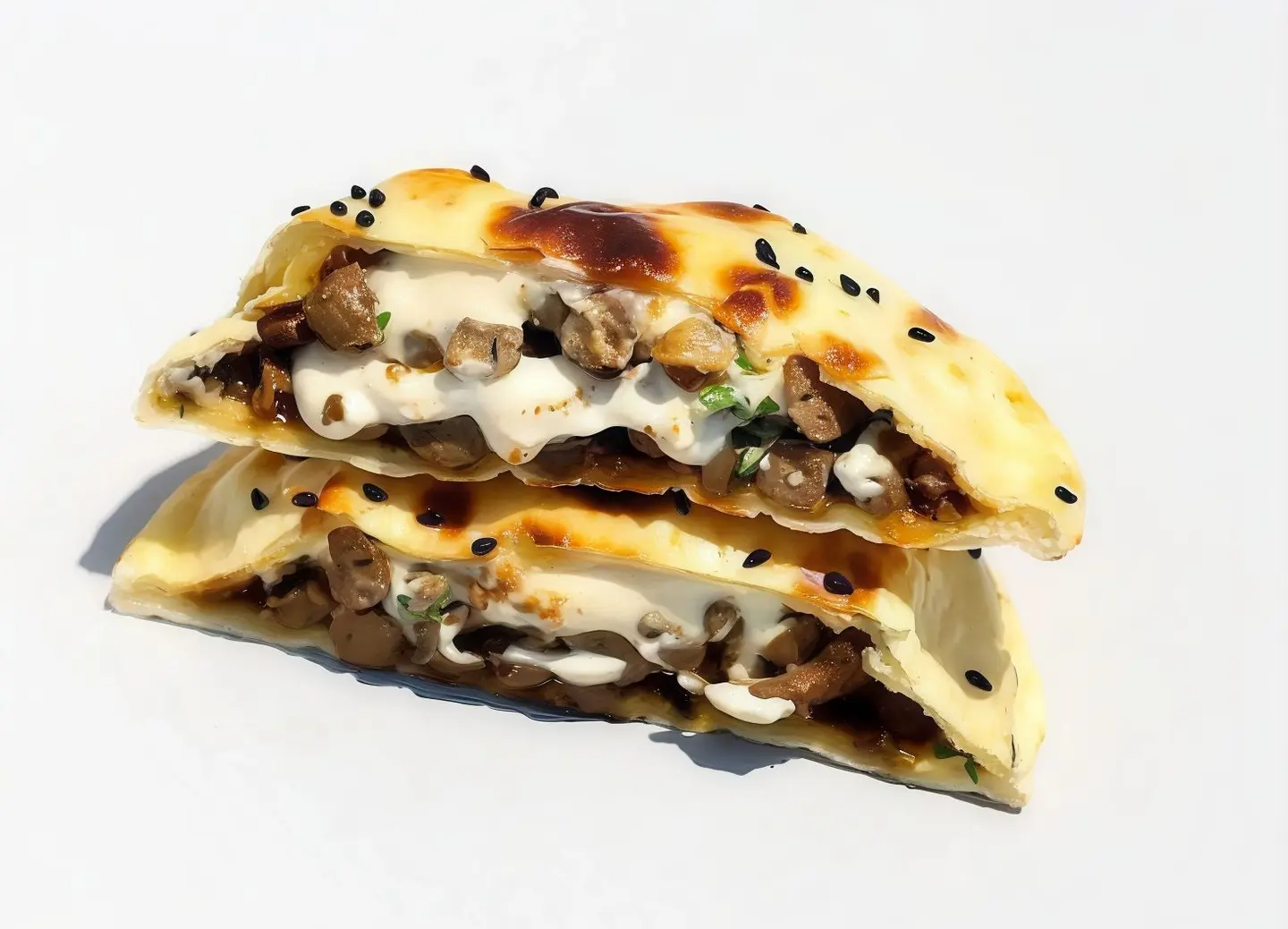 فطيرة كبدة مدور