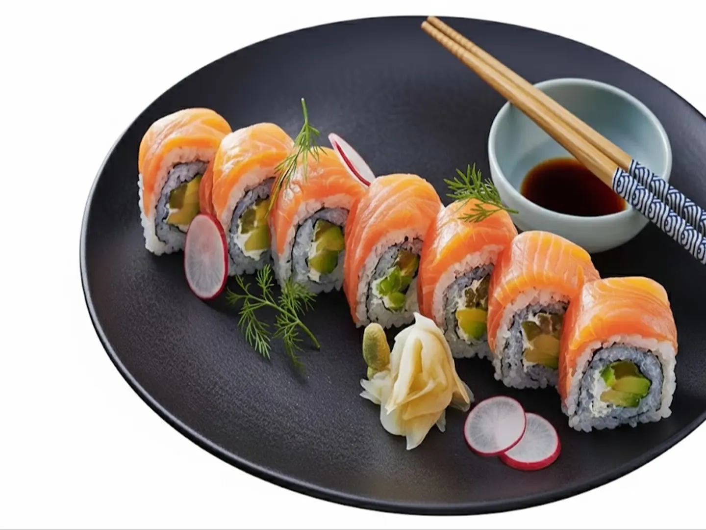 سالمون ماكي رول