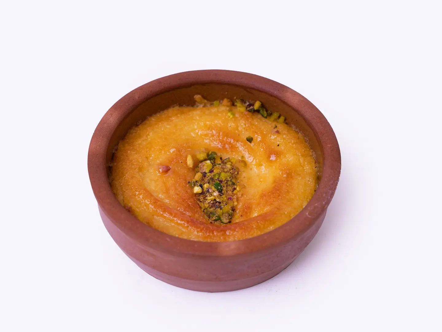 بسبوسة بالقشطة الصحية