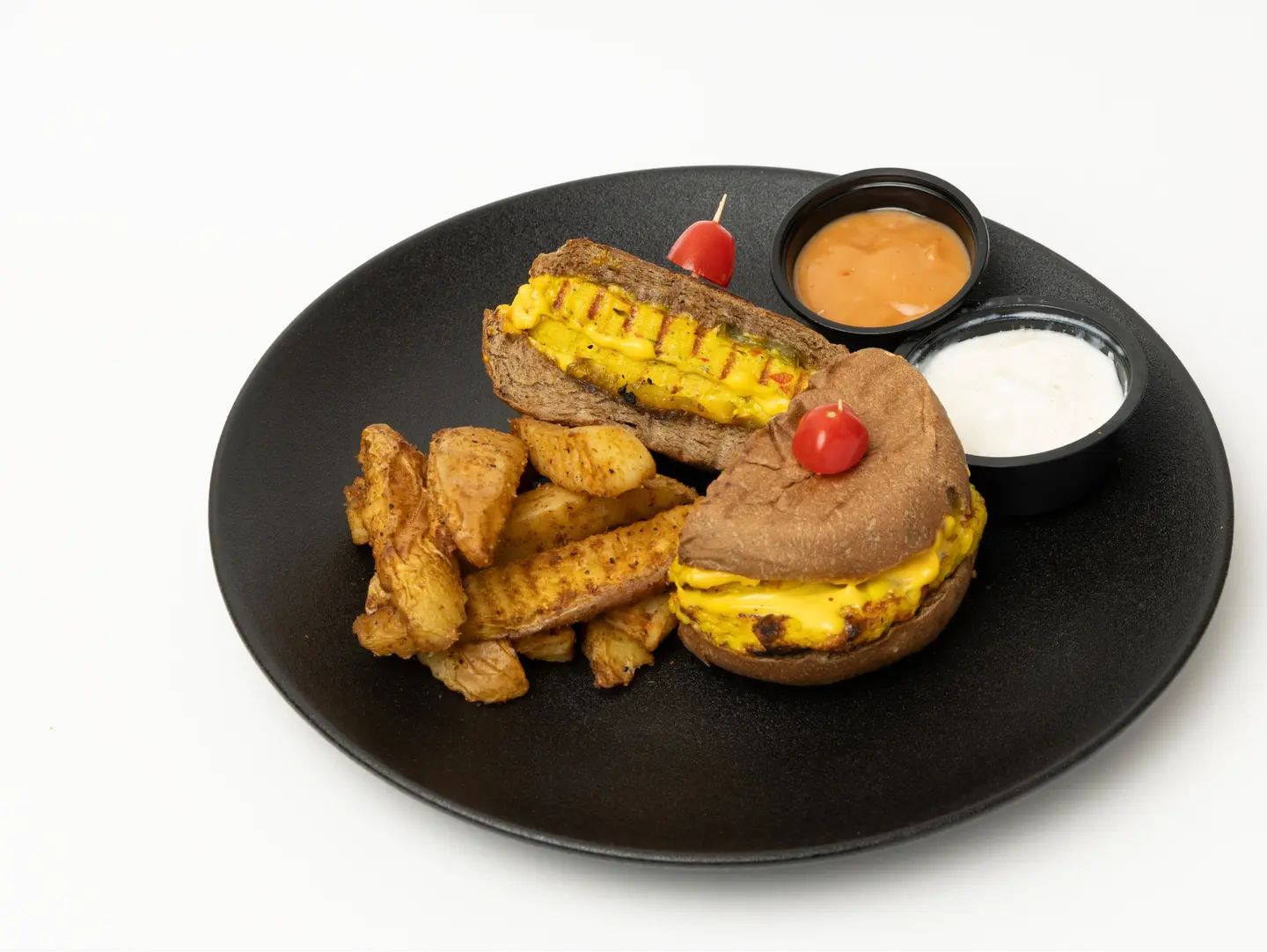 Charcoal Chicken Burger