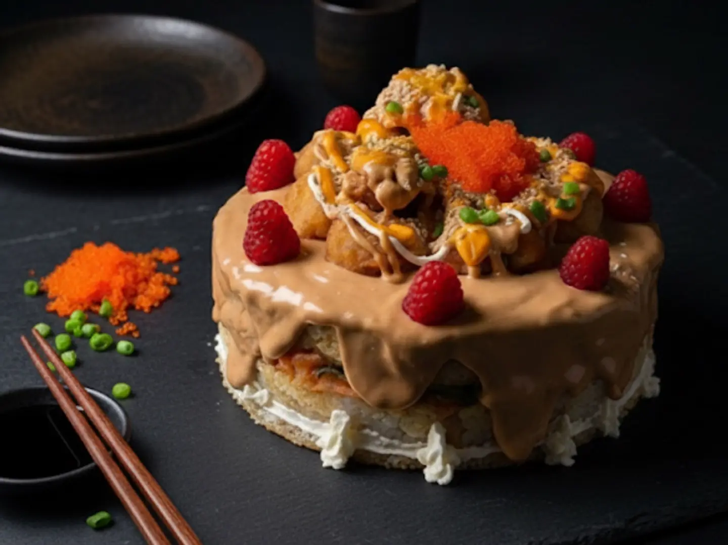 Large Size Sushi Cake