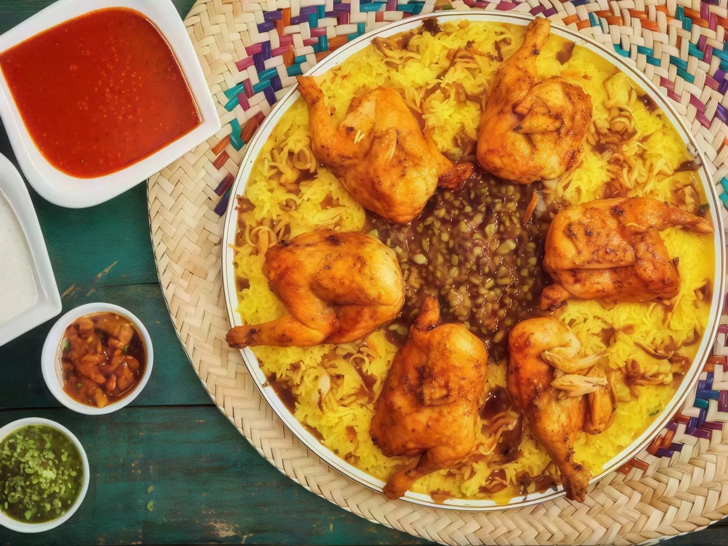 مجبوس دجاج وليمة