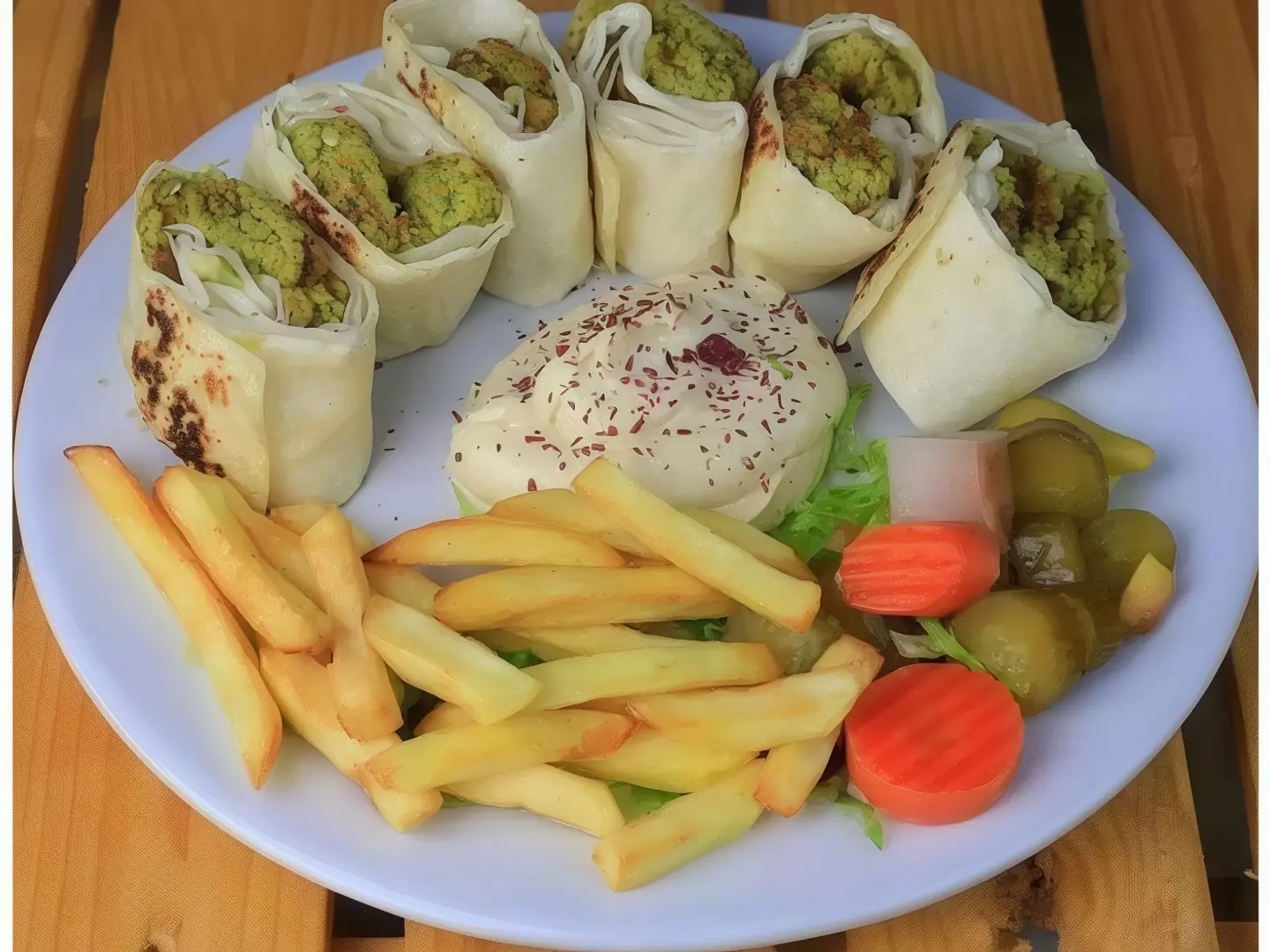 Medium Arabic Falafel Plate