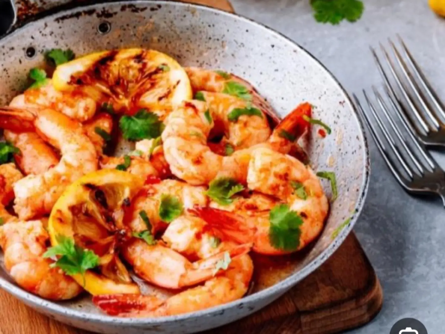 A Quarter Kilo Of Oven Grilled Shrimp