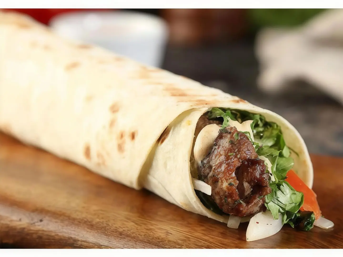 Meat Kebab Sandwich