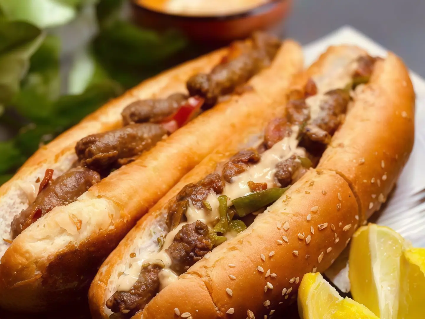 Alexandrian Sausage Sandwich