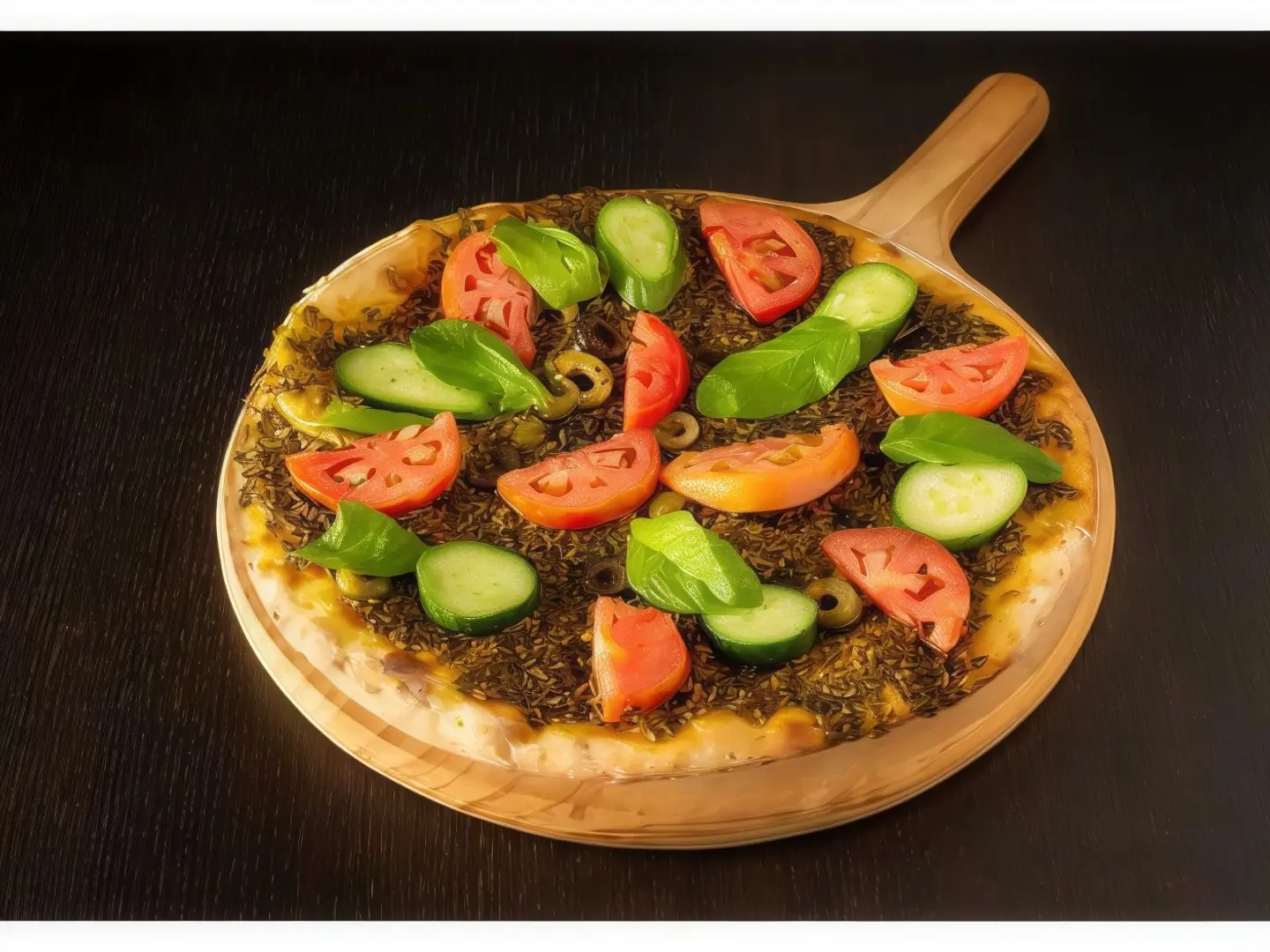 Saj With Vegetables Manqusha