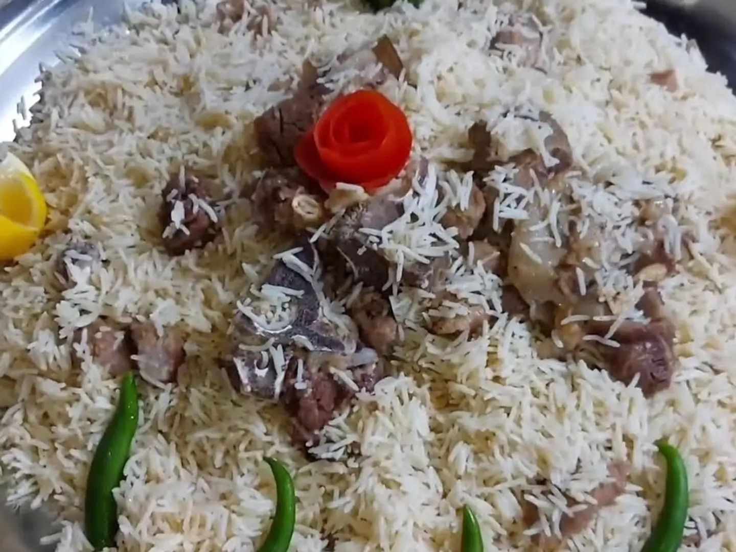 مضغوط لحم رز ابيض امريكي نص كيلو