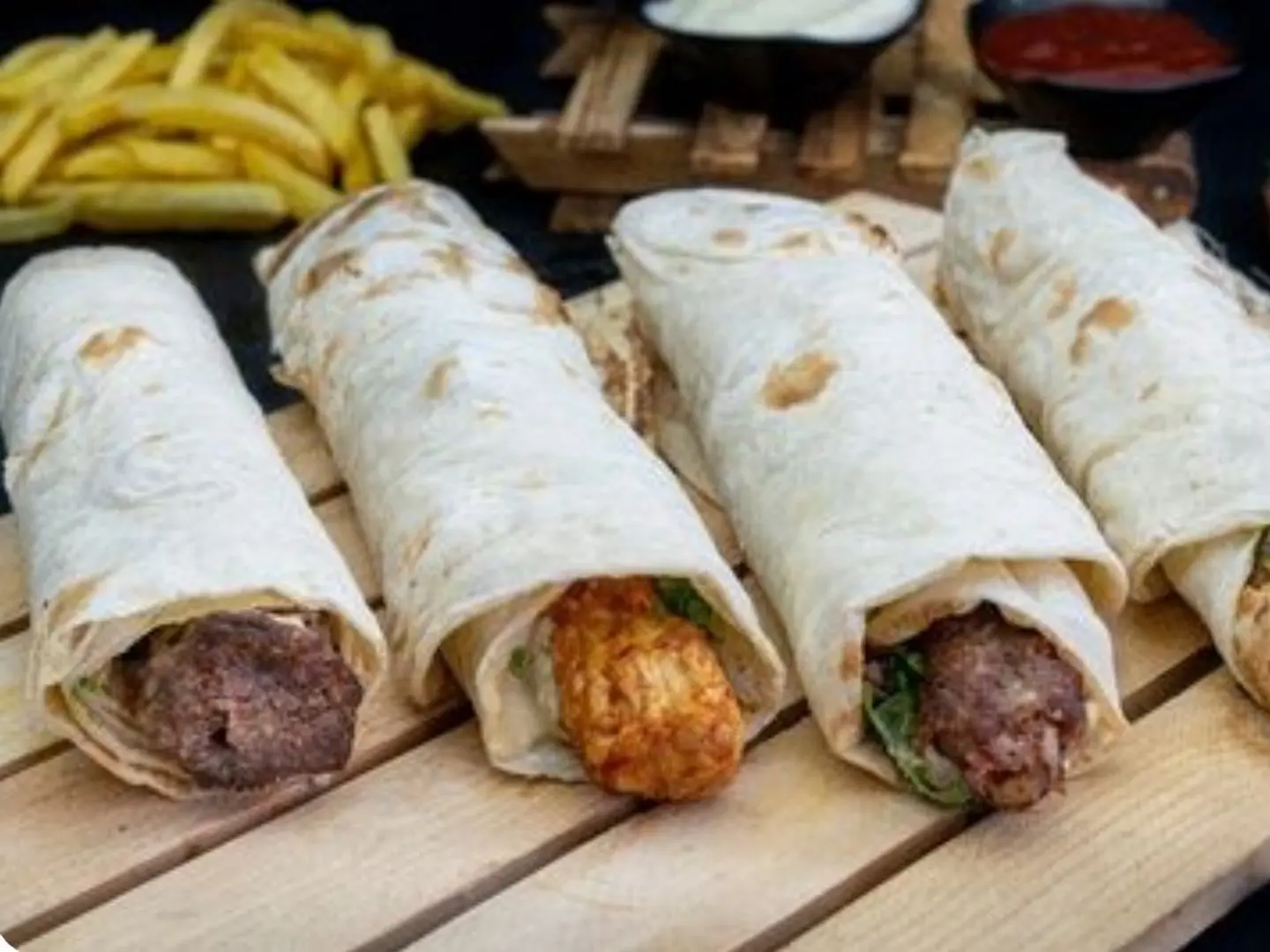 Shish Tawook Rocket Sandwich