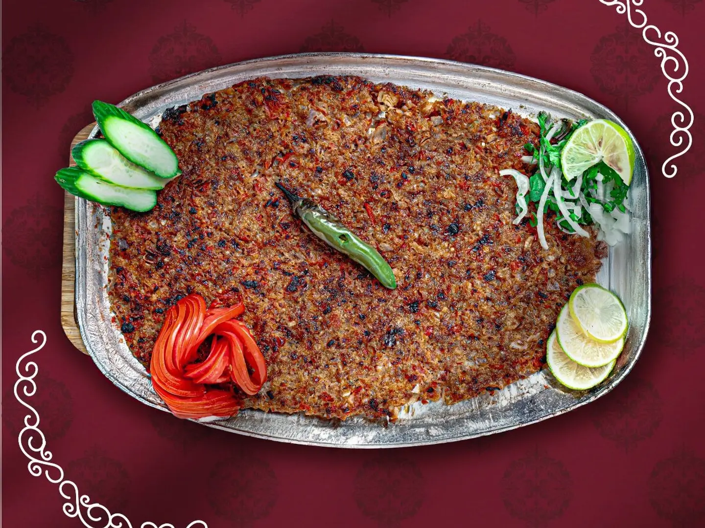 Folding Tray In The Oven