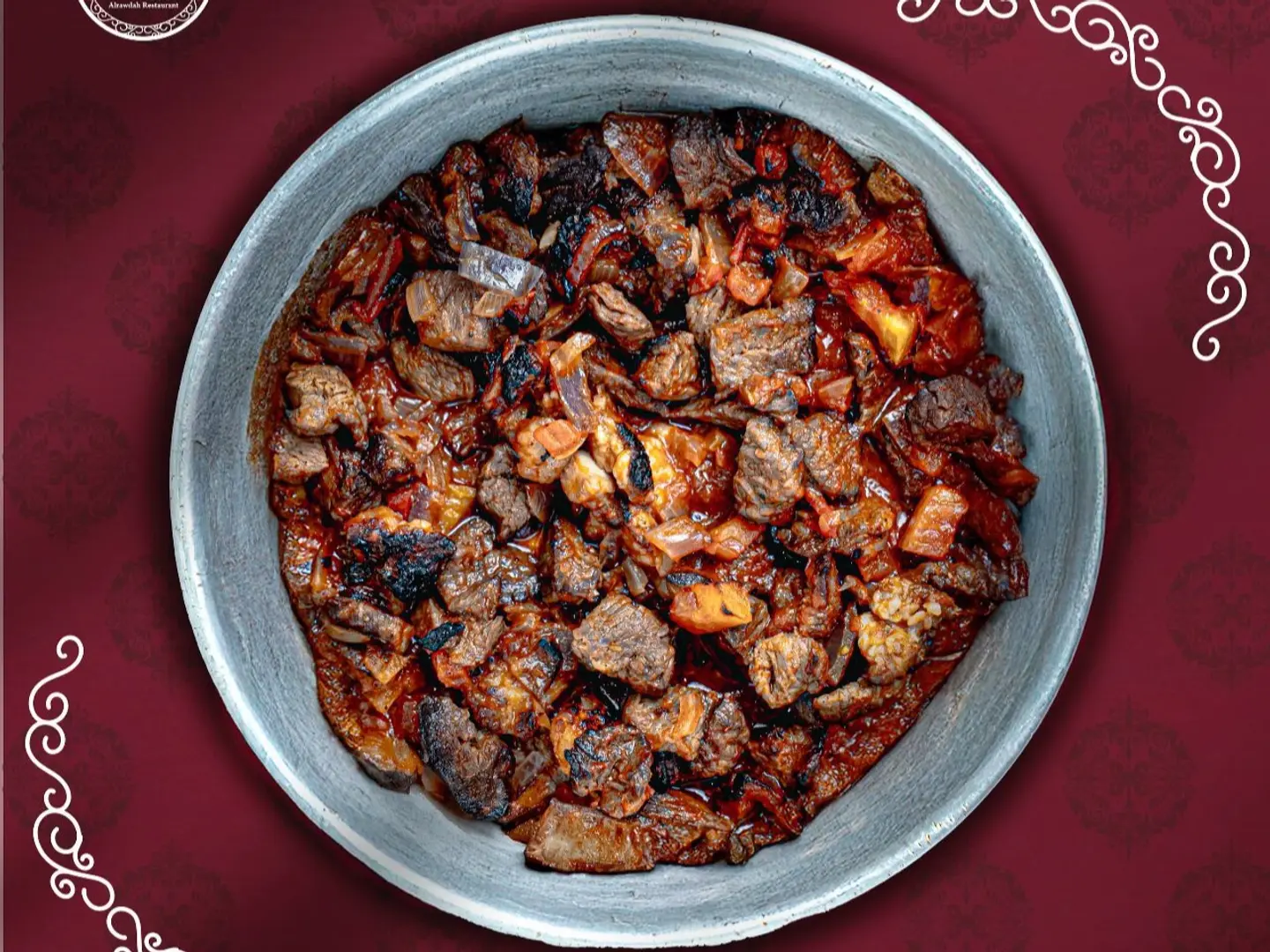 Meat Tray In The Oven