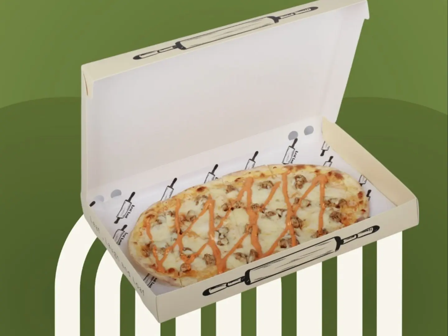 Dynamite Chicken Pizza