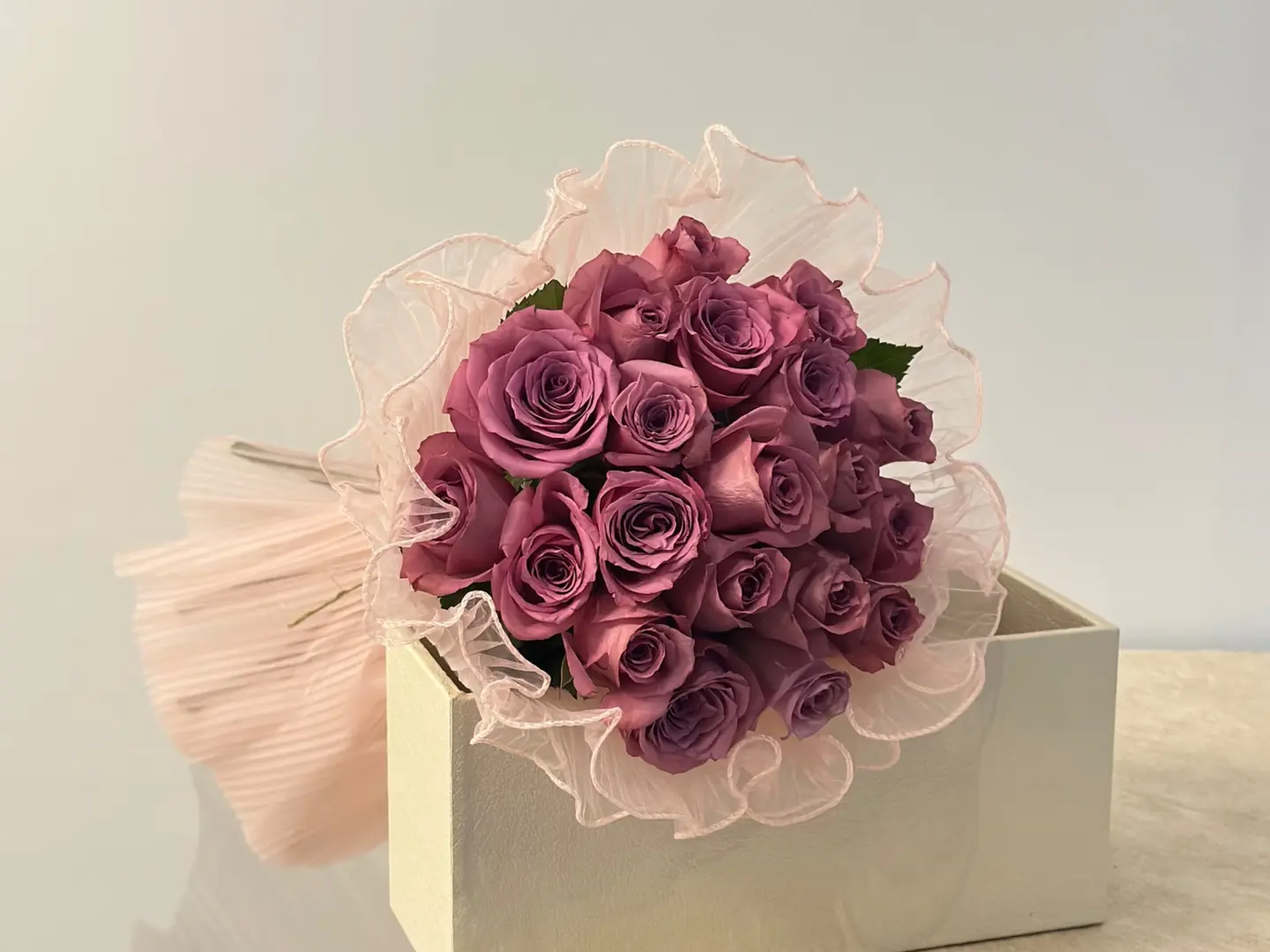 باقة النقاء الأبيض