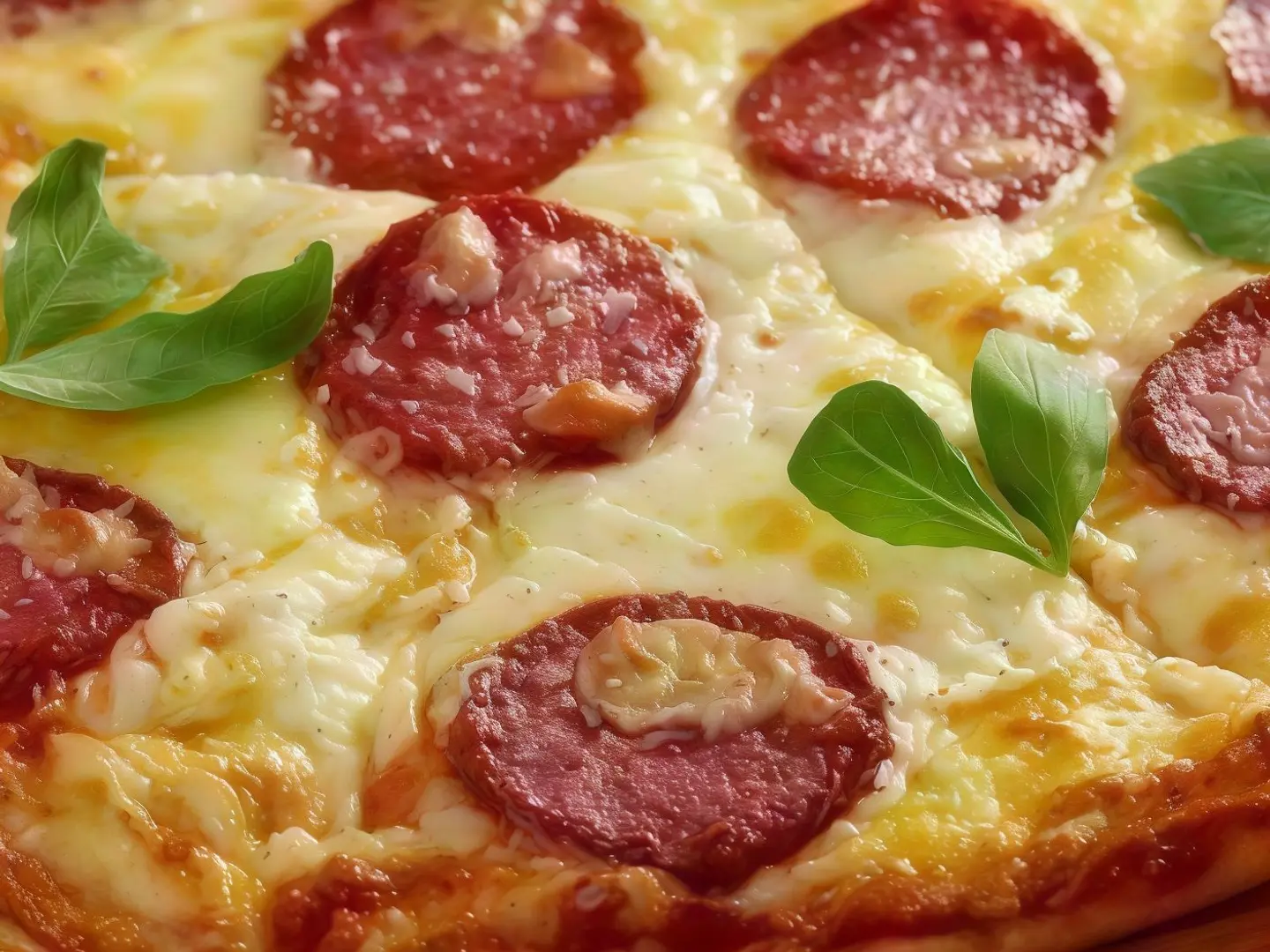 بيتزا لحم البابروني