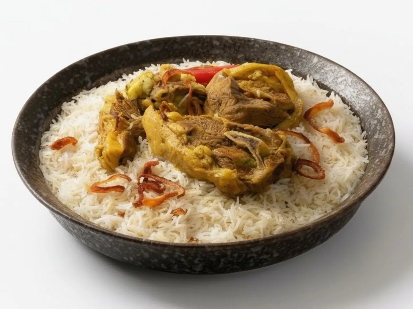 رز بشاور لحم مندي